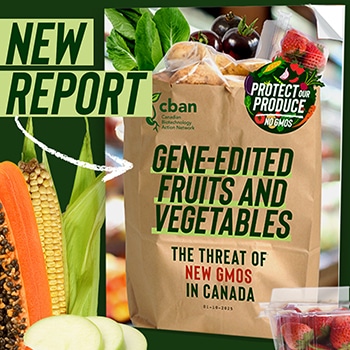 Gene Edited Fruit and Veg Report Cover